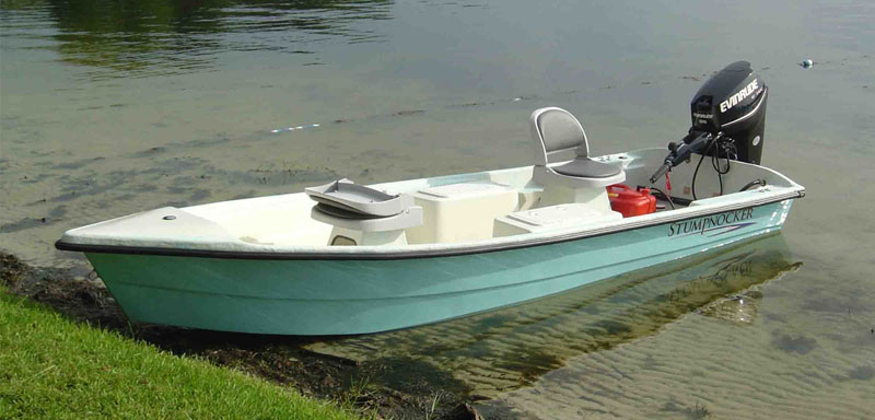 144 Skiff Tiller